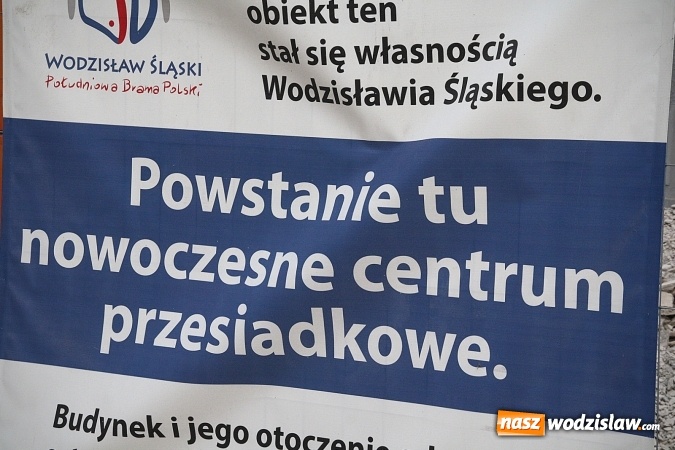 Zdjęcie w galerii na portalu naszwodzislaw.com: Wodzisław: Rewitalizacja dworca. Prace ruszyły. ZDJĘCIA  wiadomości z regionu