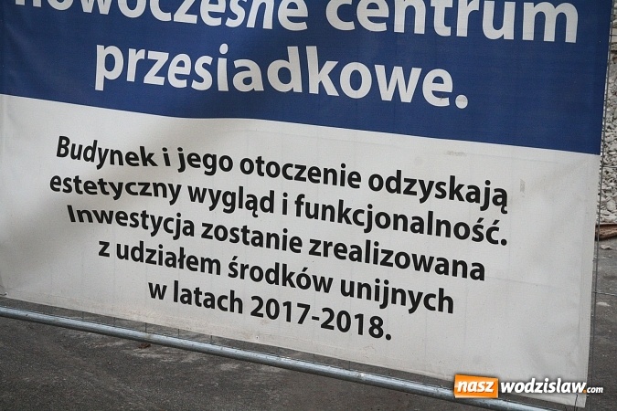 Zdjęcie w galerii na portalu naszwodzislaw.com: Wodzisław: Rewitalizacja dworca. Prace ruszyły. ZDJĘCIA  wiadomości z regionu