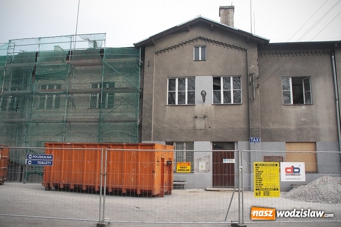 Zdjęcie w galerii na portalu naszwodzislaw.com: Wodzisław: Rewitalizacja dworca. Prace ruszyły. ZDJĘCIA  wiadomości z regionu
