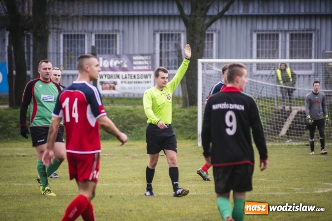 Zdjęcie w galerii na portalu naszwodzislaw.com: Porażka Naprzodu Zawada na zakończenie rundy jesiennej wiadomości z regionu