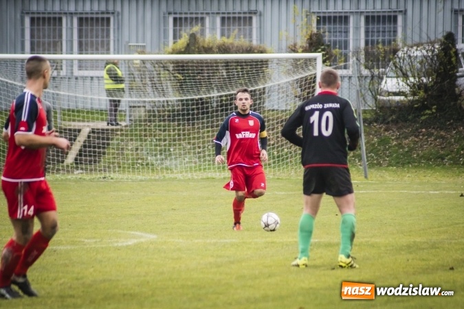 Zdjęcie w galerii na portalu naszwodzislaw.com: Porażka Naprzodu Zawada na zakończenie rundy jesiennej wiadomości z regionu