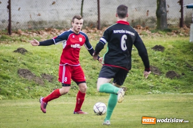Zdjęcie w galerii na portalu naszwodzislaw.com: Porażka Naprzodu Zawada na zakończenie rundy jesiennej wiadomości z regionu