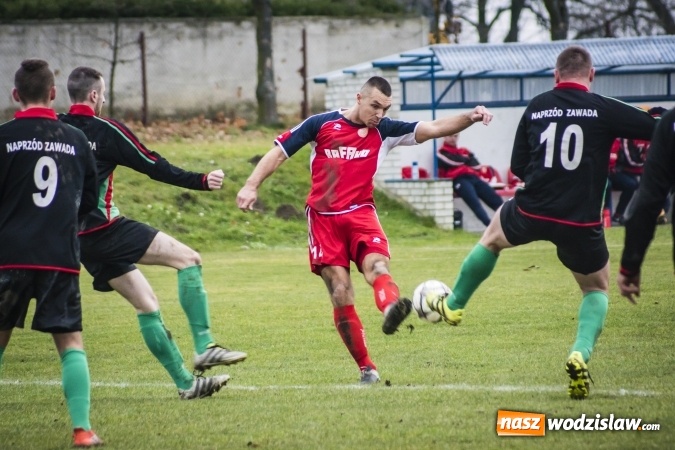 Zdjęcie w galerii na portalu naszwodzislaw.com: Porażka Naprzodu Zawada na zakończenie rundy jesiennej wiadomości z regionu