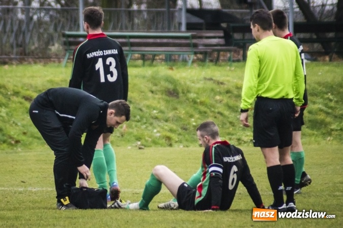 Zdjęcie w galerii na portalu naszwodzislaw.com: Porażka Naprzodu Zawada na zakończenie rundy jesiennej wiadomości z regionu