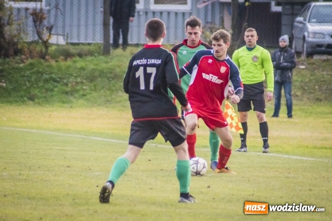 Zdjęcie w galerii na portalu naszwodzislaw.com: Porażka Naprzodu Zawada na zakończenie rundy jesiennej wiadomości z regionu