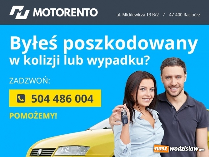 Zdjęcie w galerii na portalu naszwodzislaw.com: Zderzenie opla z mercedesem w Rzuchowie wiadomości z regionu