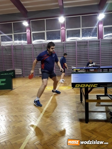 Zdjęcie w galerii na portalu naszwodzislaw.com: Wygrany mecz pierwszej kolejki Pucharu Polski Mężczyzn w tenisie stołowym  wiadomości z regionu