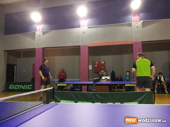 Zdjęcie w galerii na portalu naszwodzislaw.com: Wygrany mecz pierwszej kolejki Pucharu Polski Mężczyzn w tenisie stołowym  wiadomości z regionu