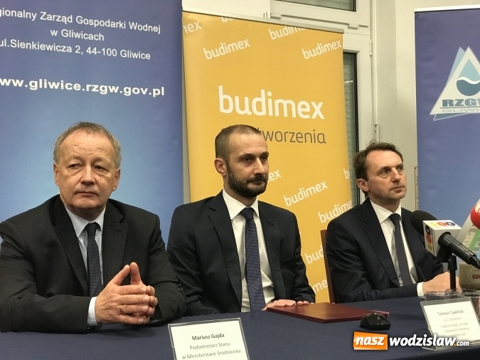 Zdjęcie w galerii na portalu naszwodzislaw.com: Podpisano umowę na dokończenie zbiornika Racibórz  wiadomości z regionu