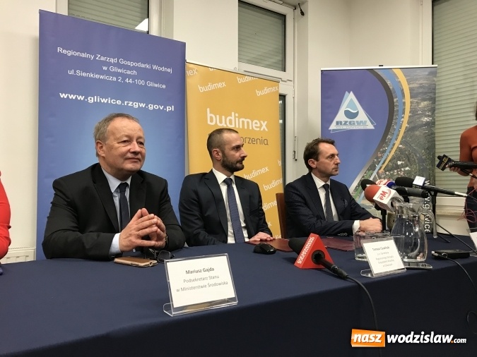 Zdjęcie w galerii na portalu naszwodzislaw.com: Podpisano umowę na dokończenie zbiornika Racibórz  wiadomości z regionu