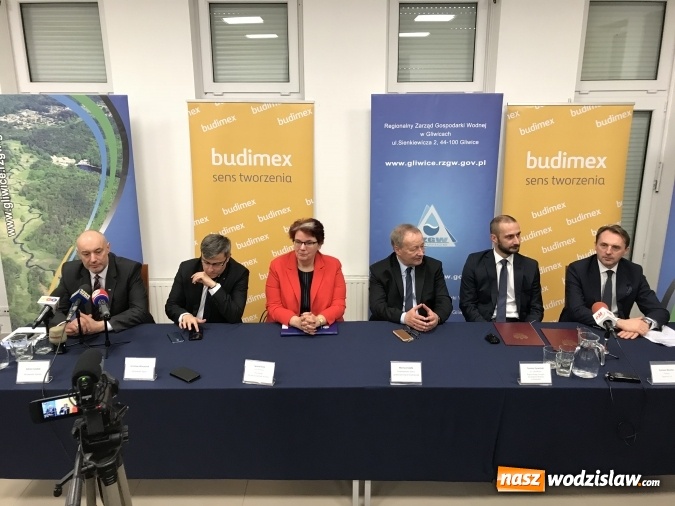 Zdjęcie w galerii na portalu naszwodzislaw.com: Podpisano umowę na dokończenie zbiornika Racibórz  wiadomości z regionu