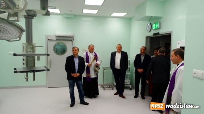 Zdjęcie w galerii na portalu naszwodzislaw.com: Nowy blok operacyjny poświęcony! wiadomości z regionu