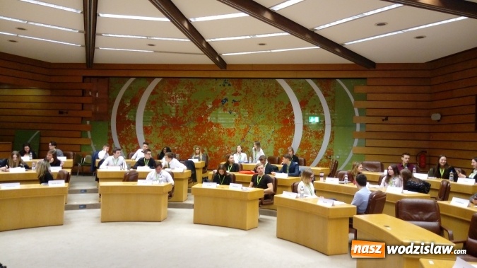 Zdjęcie w galerii na portalu naszwodzislaw.com: Uczniowie ZST i II LO wzięli udział w obradach młodzieżowej Rady ONZ wiadomości z regionu