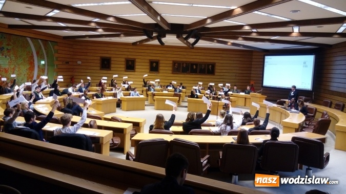 Zdjęcie w galerii na portalu naszwodzislaw.com: Uczniowie ZST i II LO wzięli udział w obradach młodzieżowej Rady ONZ wiadomości z regionu