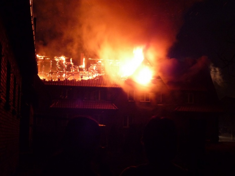 Zdjęcie w galerii na portalu naszwodzislaw.com: Groźny pożar w Radlinie wiadomości z regionu