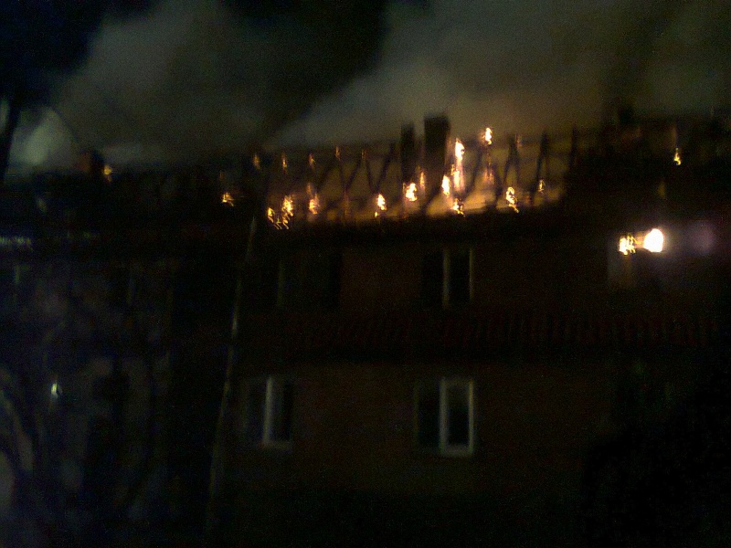 Zdjęcie w galerii na portalu naszwodzislaw.com: Groźny pożar w Radlinie wiadomości z regionu