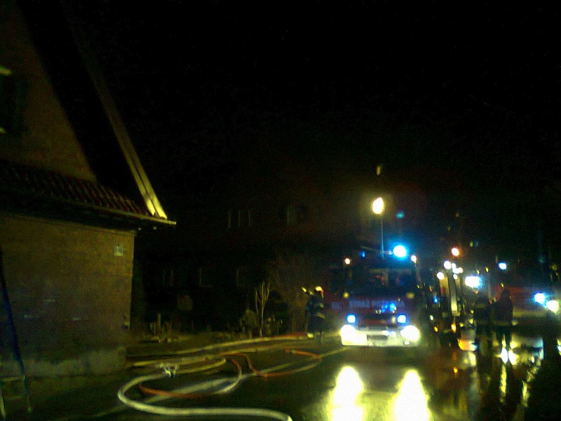 Zdjęcie w galerii na portalu naszwodzislaw.com: Groźny pożar w Radlinie wiadomości z regionu