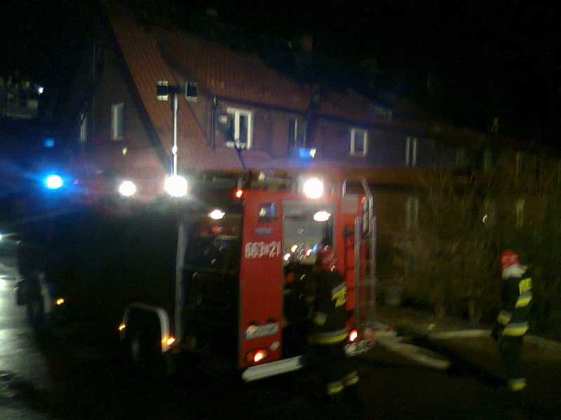 Zdjęcie w galerii na portalu naszwodzislaw.com: Groźny pożar w Radlinie wiadomości z regionu