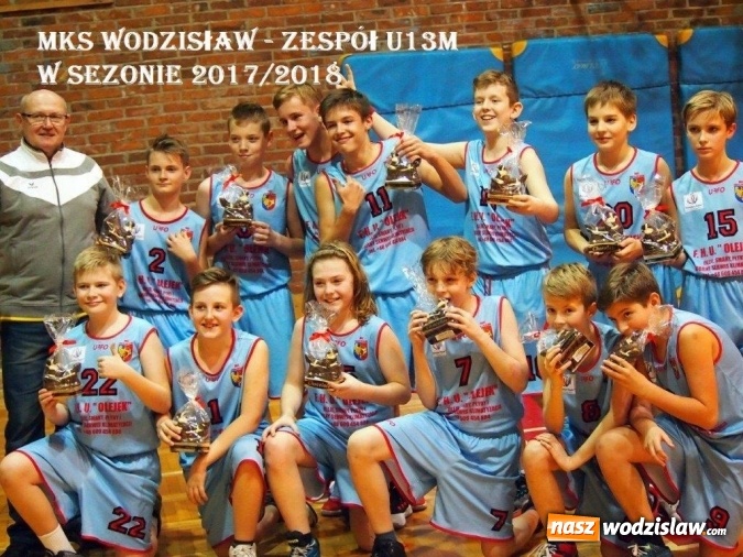 Zdjęcie w galerii na portalu naszwodzislaw.com: MKS Wodzisław: Awans wodzisławskich koszykarzy U13M  wiadomości z regionu