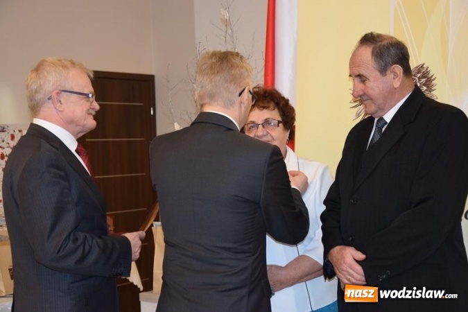 Zdjęcie w galerii na portalu naszwodzislaw.com: Złote i Diamentowe Gody w Gminnym Ośrodku Kultury i Rekreacji w Mszanie wiadomości z regionu