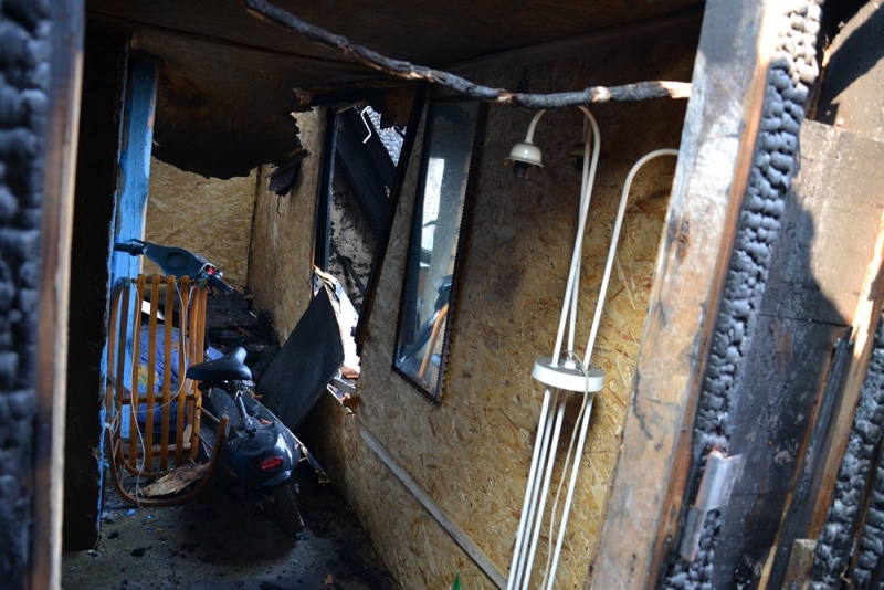 Zdjęcie w galerii na portalu naszwodzislaw.com: Dzień po pożarze wiadomości z regionu