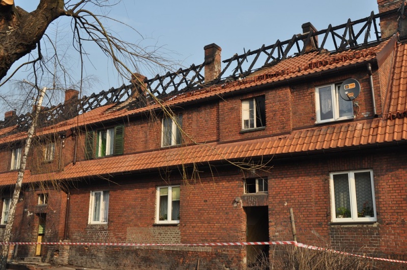 Zdjęcie w galerii na portalu naszwodzislaw.com: Dzień po pożarze wiadomości z regionu