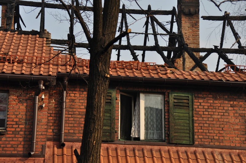 Zdjęcie w galerii na portalu naszwodzislaw.com: Dzień po pożarze wiadomości z regionu