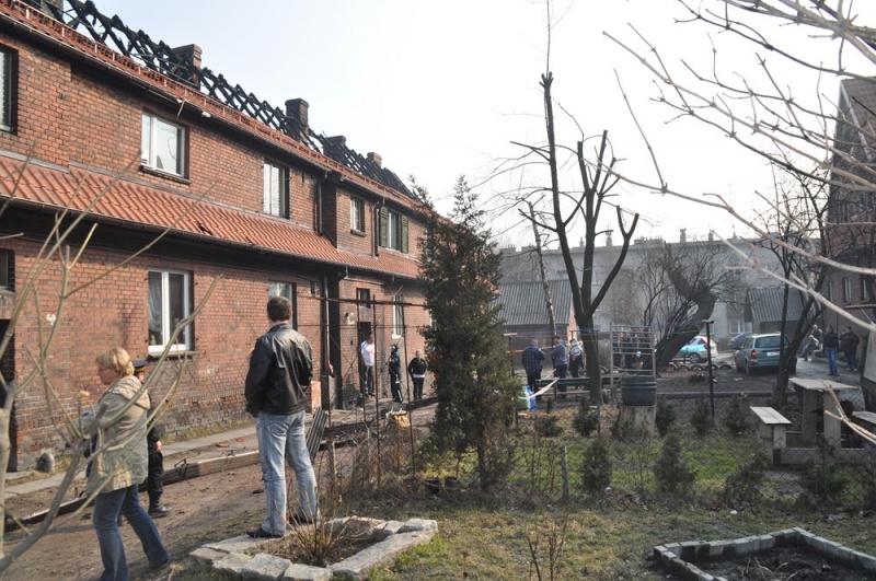 Zdjęcie w galerii na portalu naszwodzislaw.com: Dzień po pożarze wiadomości z regionu