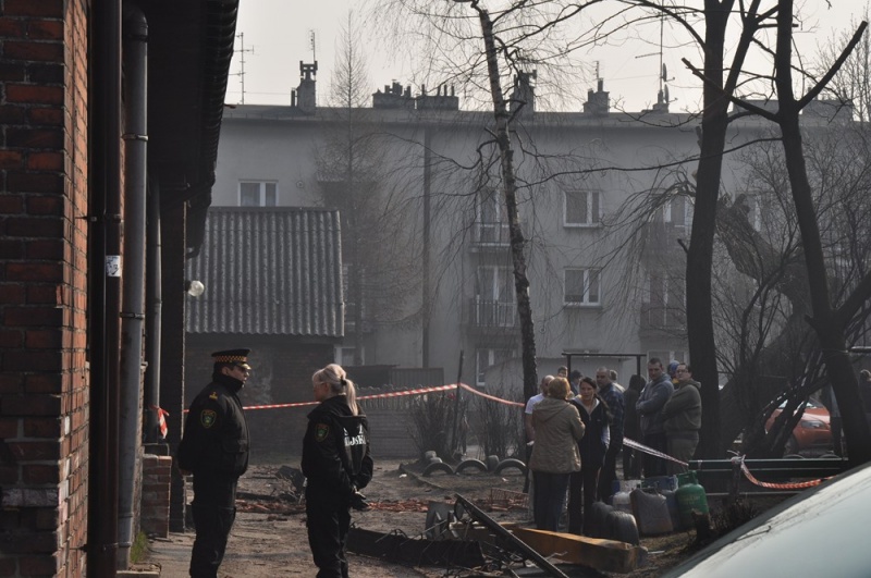 Zdjęcie w galerii na portalu naszwodzislaw.com: Dzień po pożarze wiadomości z regionu