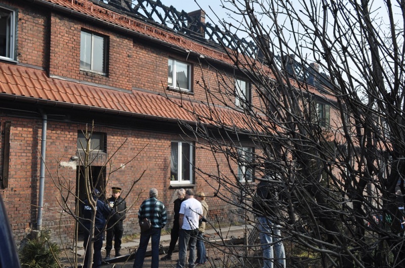 Zdjęcie w galerii na portalu naszwodzislaw.com: Dzień po pożarze wiadomości z regionu