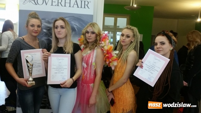 Zdjęcie w galerii na portalu naszwodzislaw.com: Fryzjerki z ZSP w Pszowie jak zwykle na podium  wiadomości z regionu