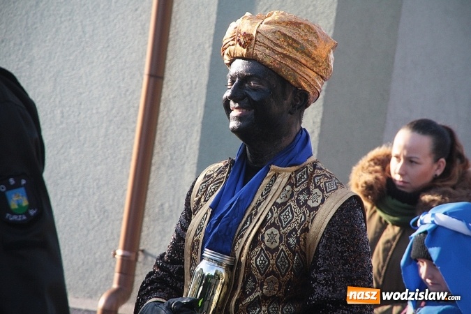 Zdjęcie w galerii na portalu naszwodzislaw.com: Orszak Trzech Króli po raz czwarty w Turzy Śląskiej. [ZDJĘCIA]  wiadomości z regionu