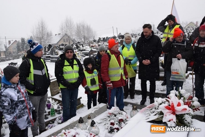 Zdjęcie w galerii na portalu naszwodzislaw.com: Po raz VII przez Mszanę przeszedł Rajd Pamięci trasą Marszu Śmierci wiadomości z regionu