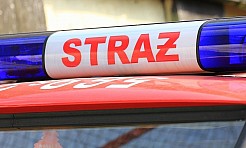 Kula ognia przy Skalnej w Rydułtowach. Z dymem poszła przyczepa kempingowa - Serwis informacyjny z Raciborza - naszraciborz.pl