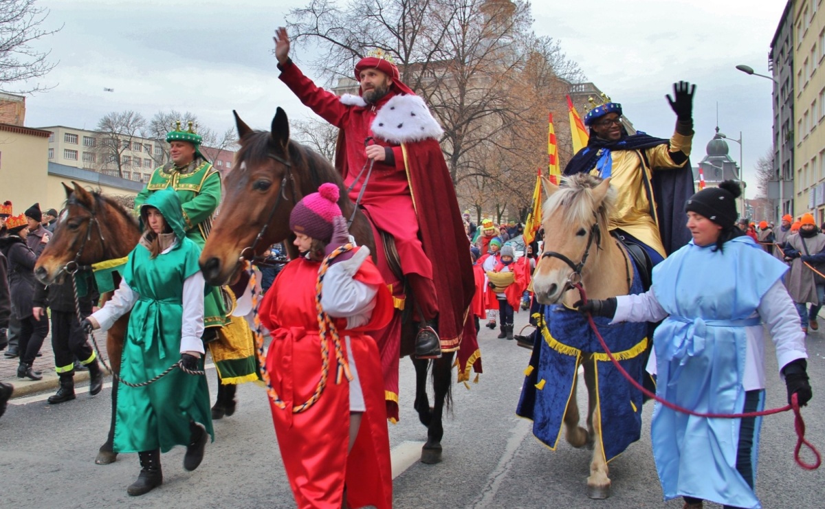 Orszak Trzech Króli w Katowicach - Serwis informacyjny z Raciborza - naszraciborz.pl