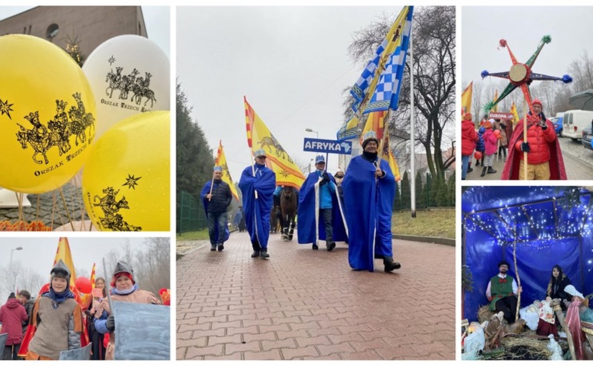 Orszak Trzech Króli powrócił do Rydułtów [FOTO] - Serwis informacyjny z Wodzisławia Śląskiego - naszwodzislaw.com