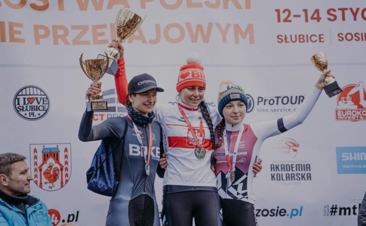 Mieszkanka Rydułtów podwójną mistrzynią Polski w kolarstwie przełajowym - Serwis informacyjny z Raciborza - naszraciborz.pl