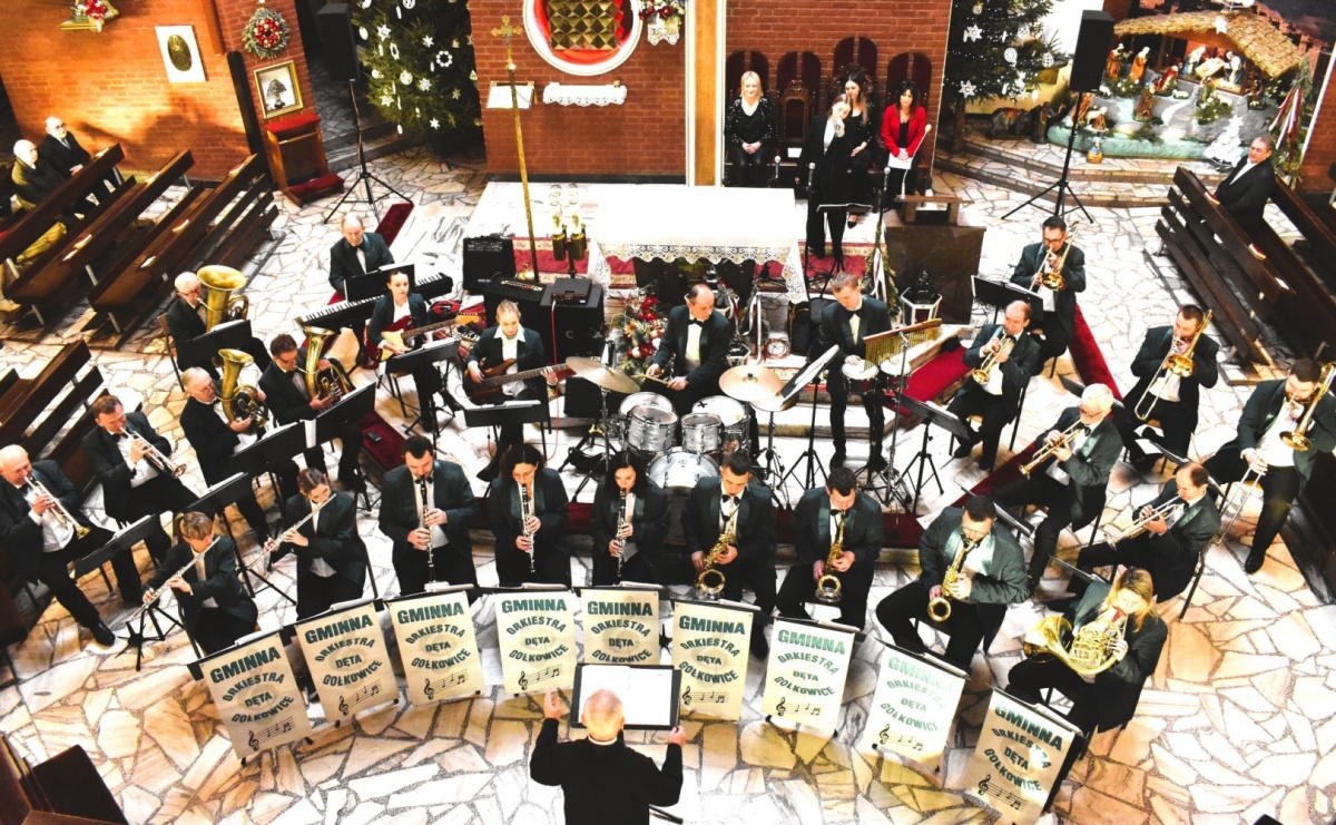 Gminna Orkiestra Dęta koncertowała w Gołkowicach - Serwis informacyjny z Raciborza - naszraciborz.pl