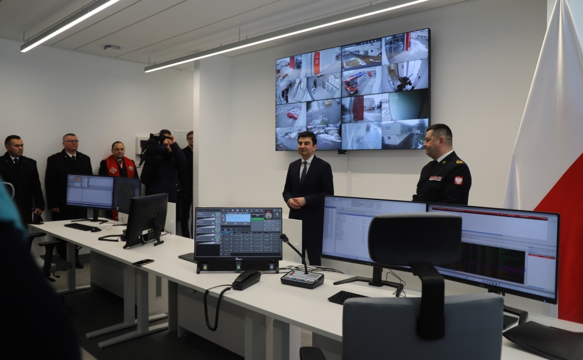 Otwarcie Stanowiska Kierowania Komendanta Wojewódzkiego - Serwis informacyjny z Raciborza - naszraciborz.pl