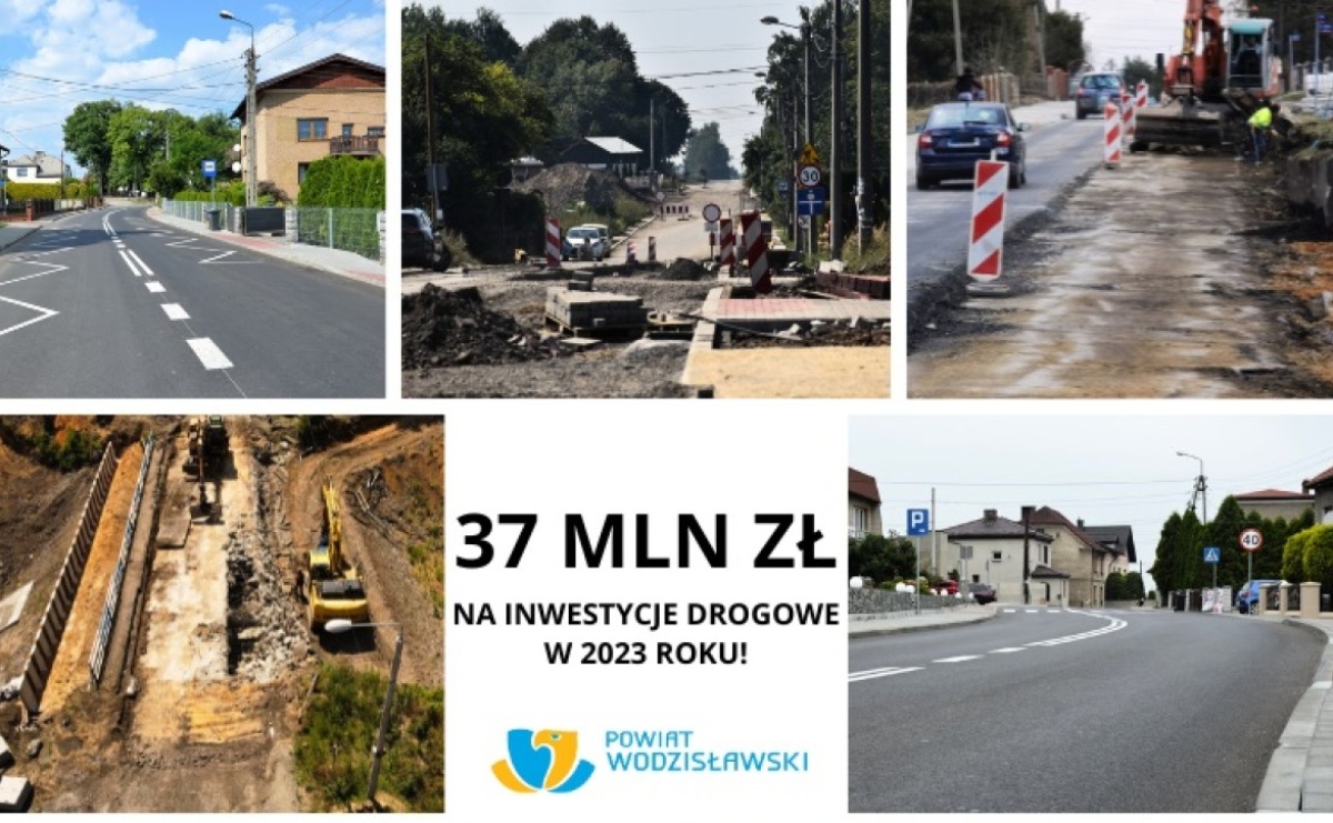 To był rekordowy rok! Ponad 37 mln zł na modernizacje dróg w Powiecie Wodzisławskim - Serwis informacyjny z Wodzisławia Śląskiego - naszwodzislaw.com