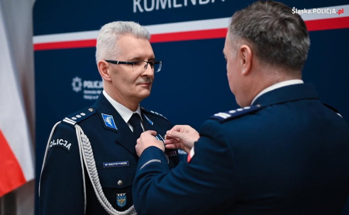 Uroczyste pożegnanie Pierwszego Zastępcy Komendanta Wojewódzkiego Policji w Katowicach   - Serwis informacyjny z Wodzisławia Śląskiego - naszwodzislaw.com