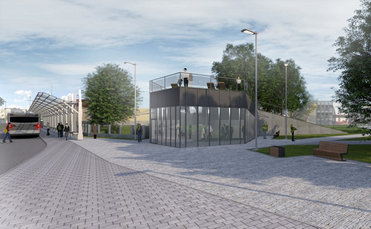 Wodzisław Śląski z nowym dworcem autobusowym - Serwis informacyjny z Raciborza - naszraciborz.pl