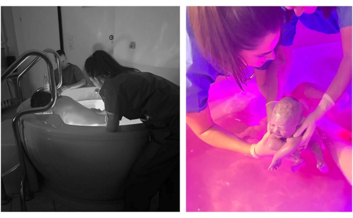 Zosia przyszła na świat w wodzie. Pierwszy taki poród w wodzisławskiej lecznicy - Serwis informacyjny z Raciborza - naszraciborz.pl