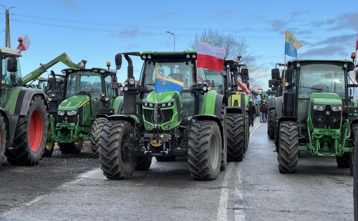 Będą protestować rolnicy. We wtorek utrudnienia w rejonie węzła Gorzyce - Serwis informacyjny z Raciborza - naszraciborz.pl