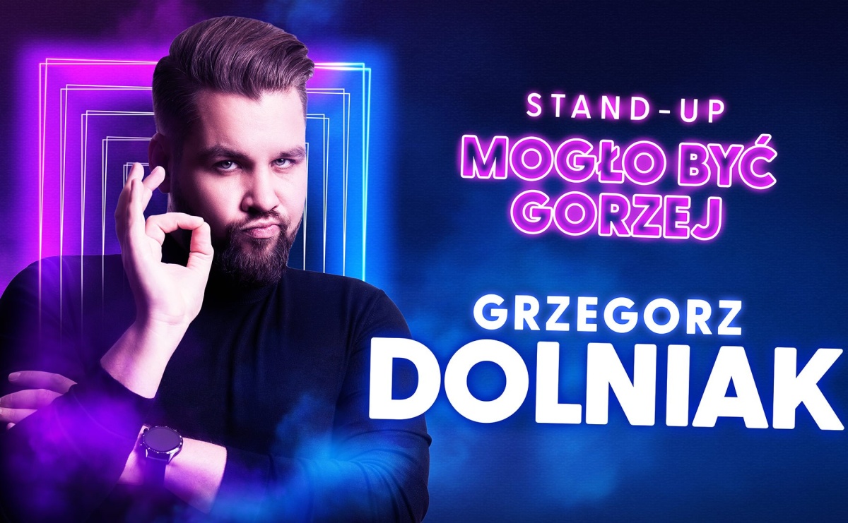Stand-up w WCK. Wystąpi Grzegorz Dolniak - Serwis informacyjny z Wodzisławia Śląskiego - naszwodzislaw.com