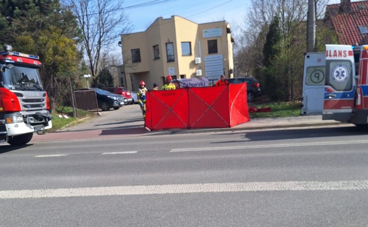 Samochód osobowy uderzył w motocykl na Radlińskiej - Serwis informacyjny z Raciborza - naszraciborz.pl