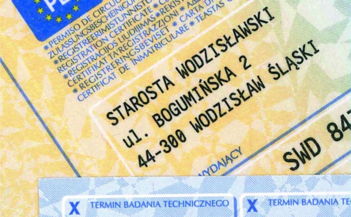 Automatyczne wygaszanie decyzji o rejestracji pojazdu - Serwis informacyjny z Raciborza - naszraciborz.pl