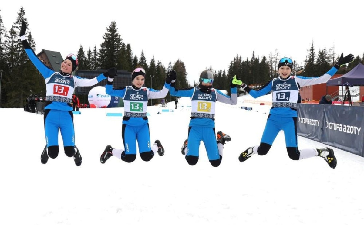 Młodziczki KS Ski Team Wodzisław z drużynowym pucharem Polski - Serwis informacyjny z Raciborza - naszraciborz.pl