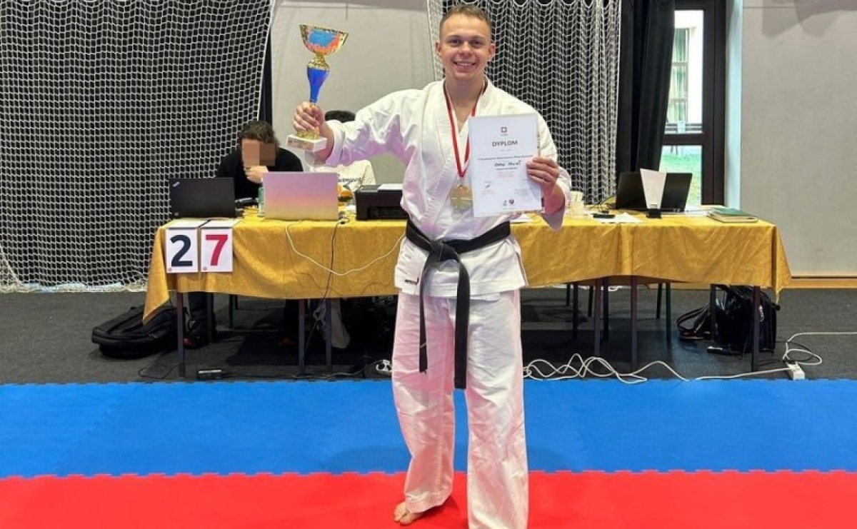 Wodzisławski policjant akademickim mistrzem Polski w karate kyokushin - Serwis informacyjny z Raciborza - naszraciborz.pl