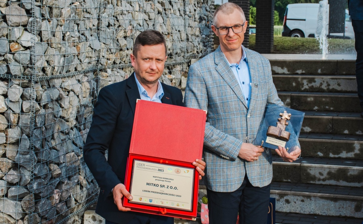Firma Mitko Powiatowym Liderem Przedsiębiorczości 2023 - Serwis informacyjny z Wodzisławia Śląskiego - naszwodzislaw.com